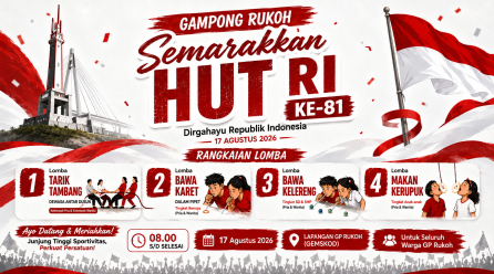 Gampong Rukoh Semarakkan HUT ke-81 Kemerdekaan Republik Indonesia dengan Berbagai Perlombaan
